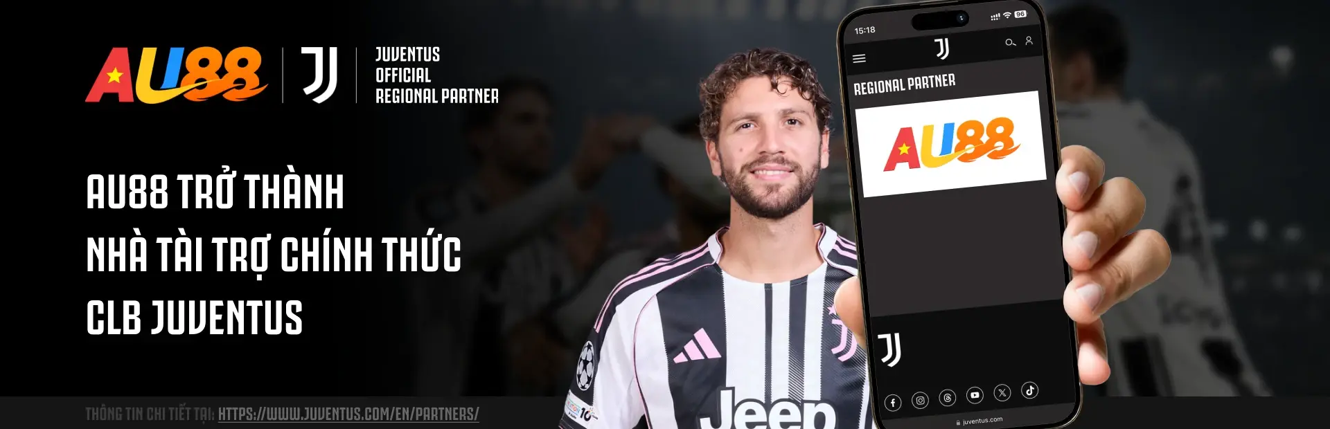 banner đối tác au88 juventus